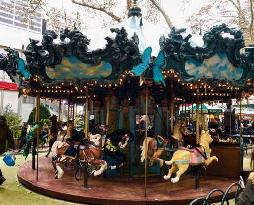 NYC Bryant Park Carousel