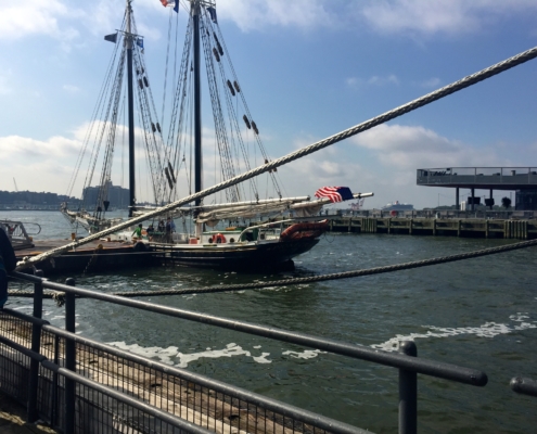 NYC Schooner in the bay